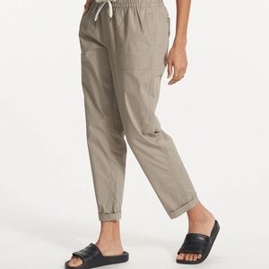 Vuori Women's vintage ripstone Tan Pants